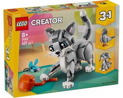 LEGO Creator 3in1 Speelse kat dieren - 31163