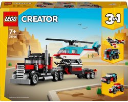 LEGO Creator 3in1 Truck met helikopter - 31146