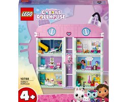 LEGO Gabby's poppenhuis Gabby's poppenhuis Speelgoed Speelgoed met 4 Minifiguren en Accessoires voor Kinderen 4+ - 10788