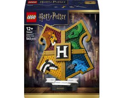 LEGO® Harry Potter™ Zweinstein™ Afdelingswapen Bouwspeelgoed - Displaymodel met Standaard - Ontdek Verborgen Voorwerpen - Harry Potter Cadeau voor Kinderen en Fans Vanaf 12 Jaar - 76462