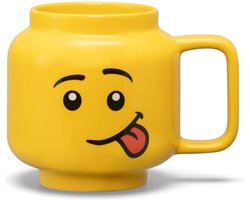 LEGO - Keramische Mok Hoofd Silly 530 ml - Aardewerk - Geel