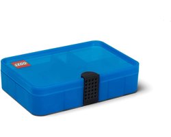 Lego - Sorteerbox Transparant Blauw - Kunststof - Blauw