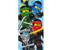 Lego Strandlaken Gang - 70x140 - 100% Katoen - Multicolor - Dekbedovertrek kinderen