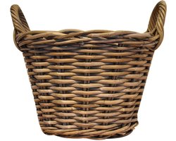 Lei rotan mand 35x35xH23 cm