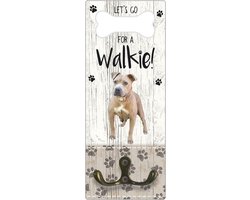 Leibanddrager: Amerikaanse Stafford - Kapstok voor: Hondenriem - Halsband - Hondentuig