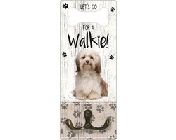 Leibanddrager: Havanezer - Kapstok voor: Hondenriem - Halsband - Hondentuig