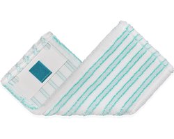 Leifheit Clean Twist M Ergo en Power Clean - vloerwisser overtrek - klittenband - 33 cm - Micro Duo