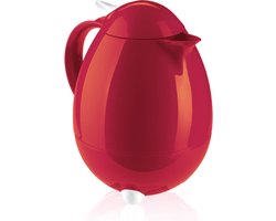 Leifheit Columbus thermoskan - 1 liter - donkerrood