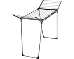 Leifheit droogrek Pegasus - 150 solid slim - black - antraciet