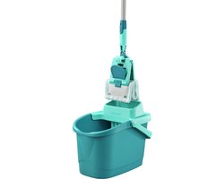 Leifheit Power Clean vloerwisser M - compleet systeem - incl. steel (140cm) - 33 cm wisbreedte - micro duo