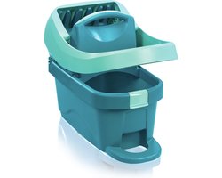 Leifheit Profi emmer met pers en wielen - 8 liter