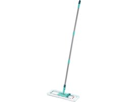 Leifheit Profi vloerwisser XL Micro Duo - 42 cm wisbreedte - 146 cm werkhoogte - 360° draaibare scharnier - Click System