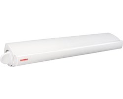 Leifheit wanddroogrek Rollfix 210 longline - 21 m drooglengte - ophangbaar - wit
