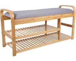 Leitmotiv Bank Arch - Bruin - 100x33x50 cm - Modern,Scandinavisch
