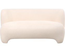 Leitmotiv Bank Ardor - Wit - 142x81x71cm - Scandinavisch