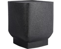 Leitmotiv - Bijzettafel Boaz Cuadro - Zwart - 37x37x40 cm