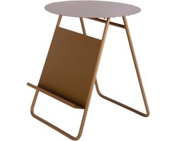 Leitmotiv - Bijzettafel Esencia - Bruin - 40x40x48 cm