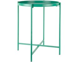 Leitmotiv Bijzettafel Meseta - Groen - 40x40x49cm - Modern