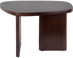 Leitmotiv - Bijzettafel Organic - Donker hout