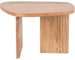 Leitmotiv Bijzettafel Organic - Naturel - 60.5x40x38cm - Scandinavisch