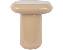 Leitmotiv Bijzettafel Roca High - Bruin - 40x40x45cm - Modern