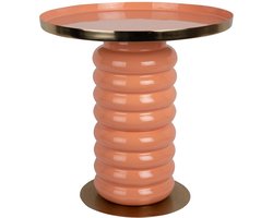 Leitmotiv Bijzettafel Ruby - Oranje - Ø41cm - Scandinavisch
