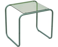 Leitmotiv Bijzettafel Ventana - Jungle groen - 50x40x45cm - Modern