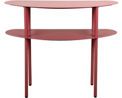 Leitmotiv - Console Bijzettafel Riqueza - Rood - 90x28x72,5 cm