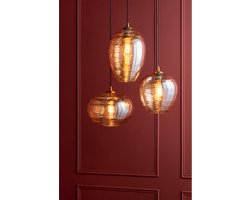 Leitmotiv - Hanglamp Glamour Sphere - Amberbruin