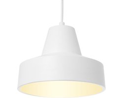 Leitmotiv Hanglamp Ribble One - Aluminium - Wit
