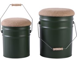 Leitmotiv Kruk Buckets - Jungle groen - Ø31cm - Scandinavisch