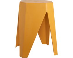 Leitmotiv Kruk Cherish - Heldergeel - 29x29x47cm - Scandinavisch