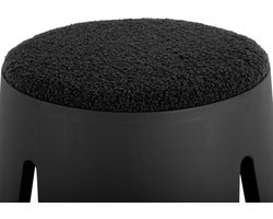 Leitmotiv Kruk Savor - Zwart - Ø44cm - Modern