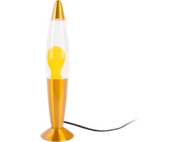 Leitmotiv - Lavalamp - Geel - Lamp (inclusief) - Robuust en Stevig