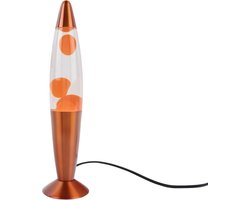 Leitmotiv - Lavalamp - Oranje - Lamp (inclusief) - Robuust en Stevig