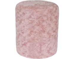 Leitmotiv Poef Tierno - Roze - Ø36cm - Scandinavisch