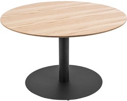 Leitmotiv Salontafel Dot - Staal Eiken Fineer top - 60x35cm