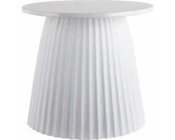Leitmotiv Salontafel Luscious Cone - Wit - Ø45cm - Scandinavisch