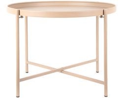 Leitmotiv Salontafel Meseta - Bruin - 50x50x38.5cm - Modern