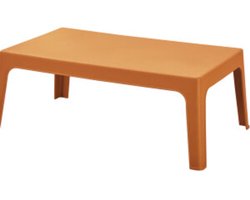 Leitmotiv - Salontafel Recreo - Geel - 99x59,5x40 cm