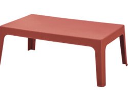 Leitmotiv - Salontafel Recreo - Rood - 99x59,5x40 cm