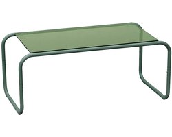 Leitmotiv Salontafel Ventana - Jungle groen - 80x40x36cm - Modern