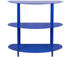 Leitmotiv Side table Cool Retro - Kobaltblauw - 90x28x82cm - Modern