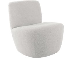Leitmotiv Stoel Chair Ada - Wit - 71x65x68cm - Scandinavisch - Woonkamer - Slaapkamer