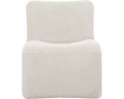 Leitmotiv Stoel Fuerza - Wit - 87x64x70cm - Scandinavisch - Woonkamer - Slaapkamer