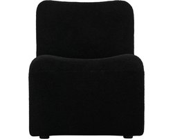 Leitmotiv Stoel Fuerza - Zwart - 87x64x70cm - Scandinavisch