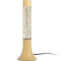 Leitmotiv - Tafellamp Astro Glitter - Zachtgeel