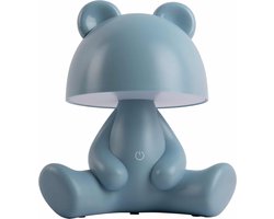 Leitmotiv Tafellamp Bear - Blauw - 22x17x27cm - Scandinavisch