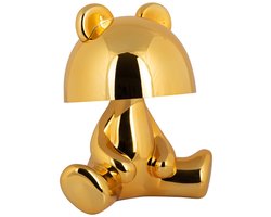Leitmotiv Tafellamp Bear Led - Verguld goud - 22x17x24cm - Scandinavisch