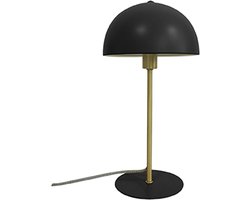 Leitmotiv Tafellamp Bonnet - Metaal Zwart - 20x20x39cm - Scandinavisch